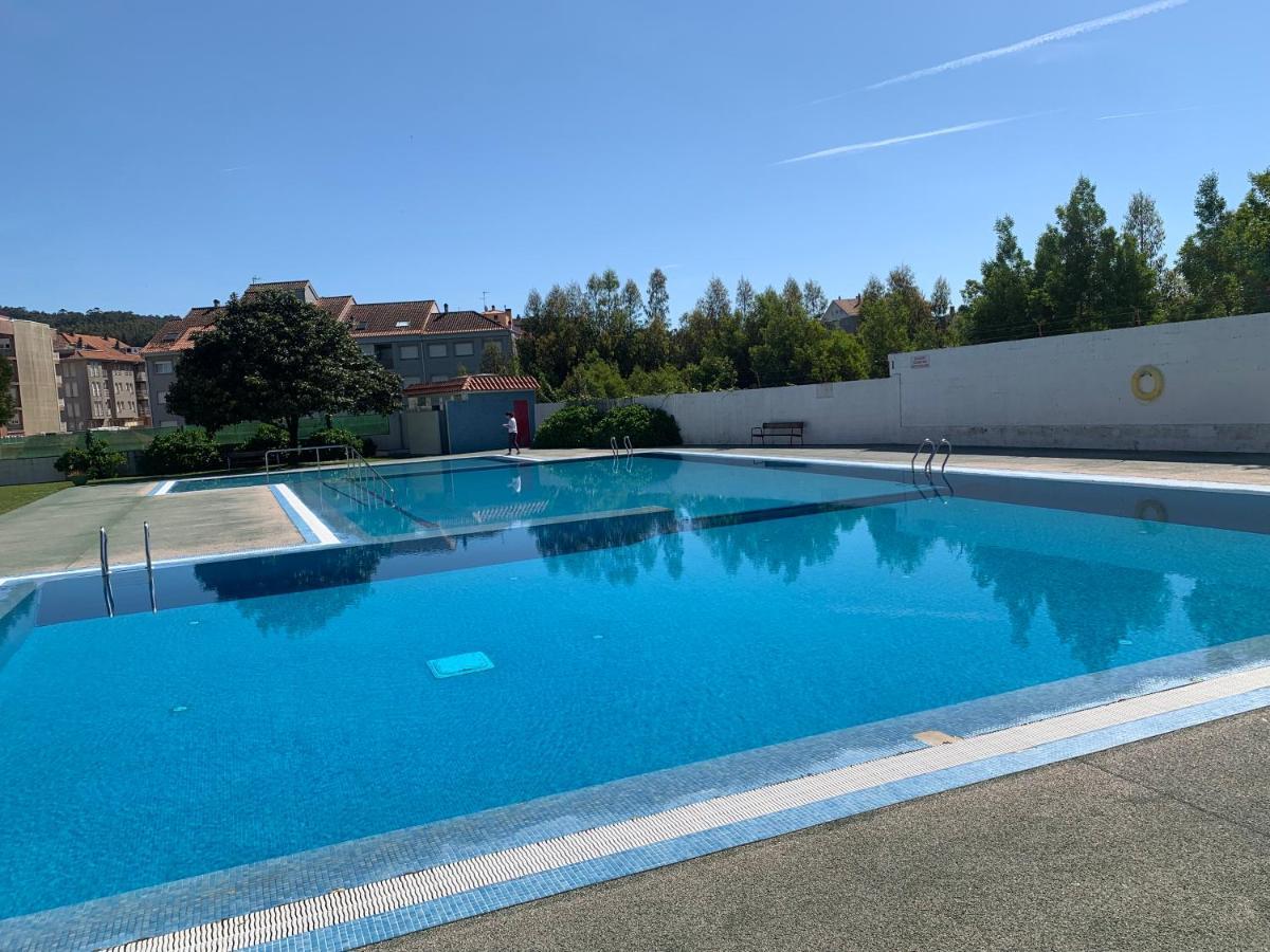Urbanizacion Con Piscina Arnelas Sanxenxo Buitenkant foto